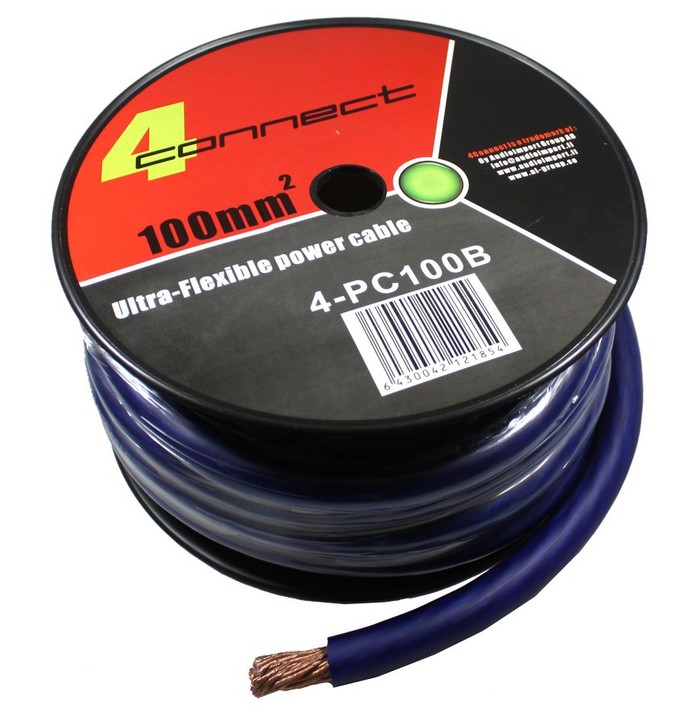 FOUR Connect 4-PC100B power cable 100mm2 blue 12m image