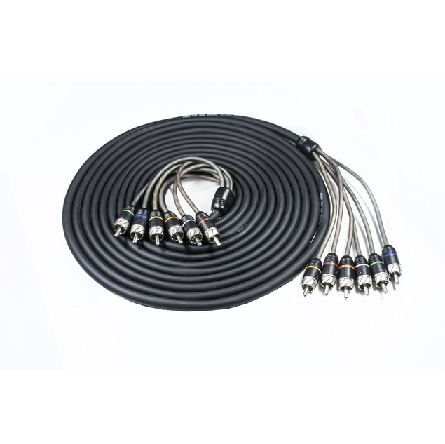 STAGE2 RCA-cable 5.5 meters 6 channel » Four-Connect
