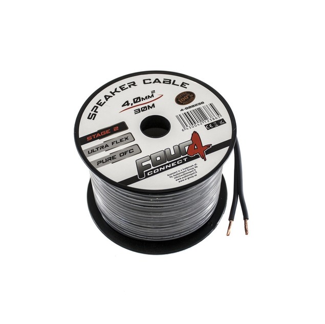 FOUR Connect 4-800238 STAGE2 OFC speaker cable 2x4.0mm2 minispool