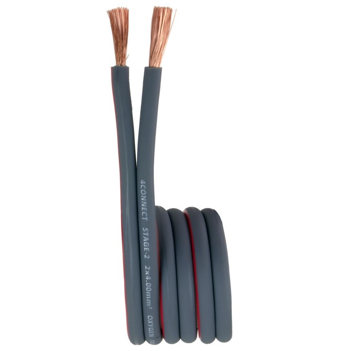 FOUR Connect 4-800242 STAGE2 OFC speaker cable 2x4.0mm2, 100m image