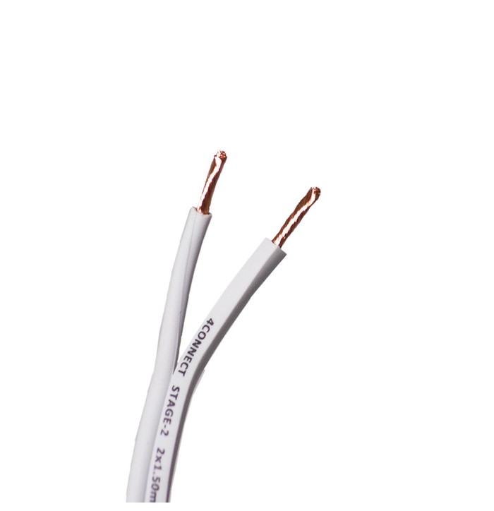 FOUR Connect 4-800267 OFC-cable white 2x1.5mm2, 200m image
