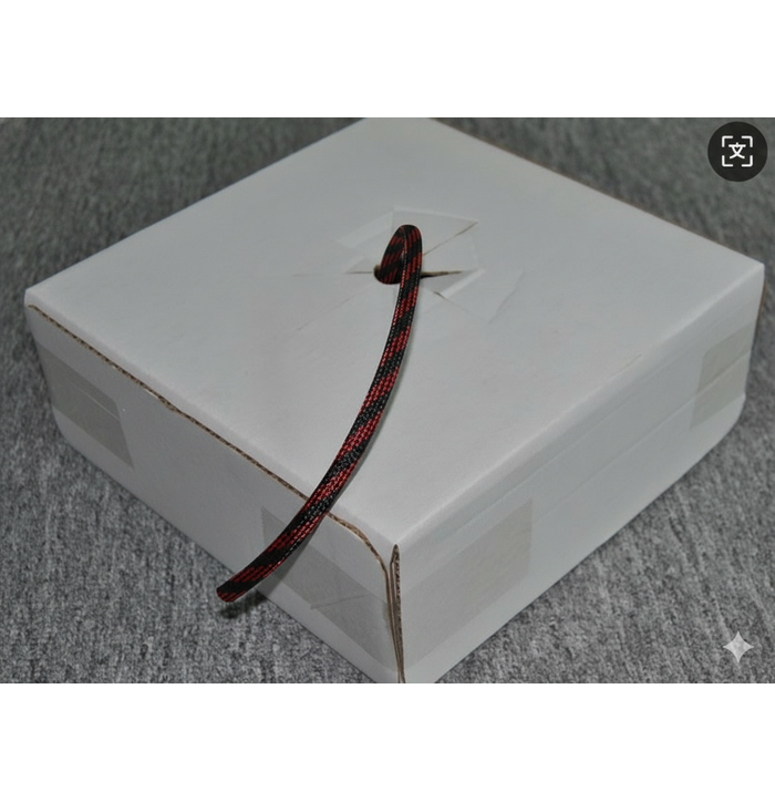 FOUR Connect 4-NS100M-BR12  nylonsock Black / Red 12/25mm 100m image