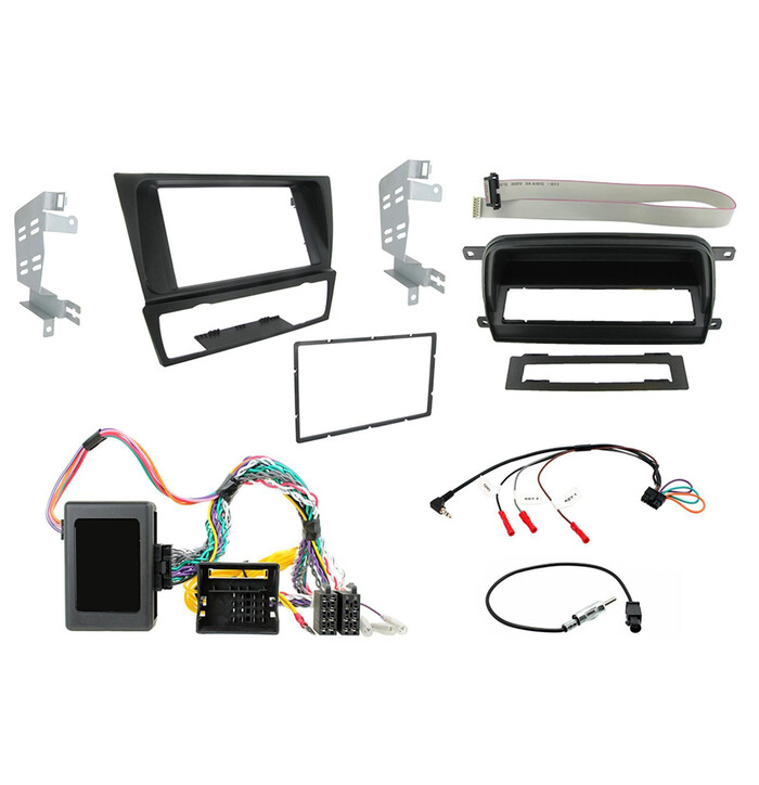 FOUR 2-DIN installation kit for BMW 3 Series (E90/E91/E92/E93 2005–2012) image