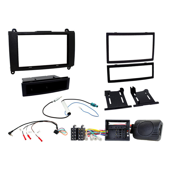 FOUR 4-CTKMB18 Mercedes Sprinter W906 07-10 1/2-DIN Kit image